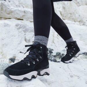 Sorel Kinetic Impact Ankle Boots, size 9.5